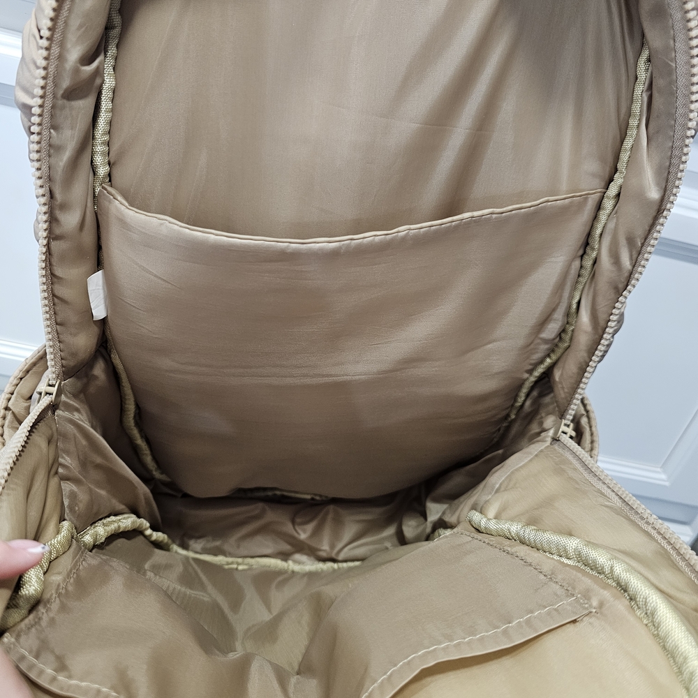 Simply Southern Quilted Beige Backpack - Picture 7 of 10